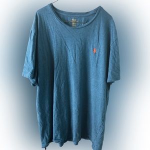 ralph lauren light blue tee